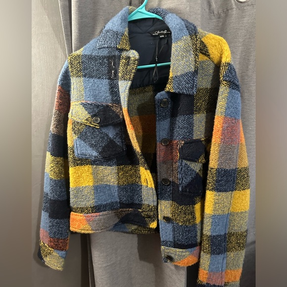CHARLIE B Jackets & Blazers - Charlie B shacket, cute color combo and goes with jeans, leggings, etc